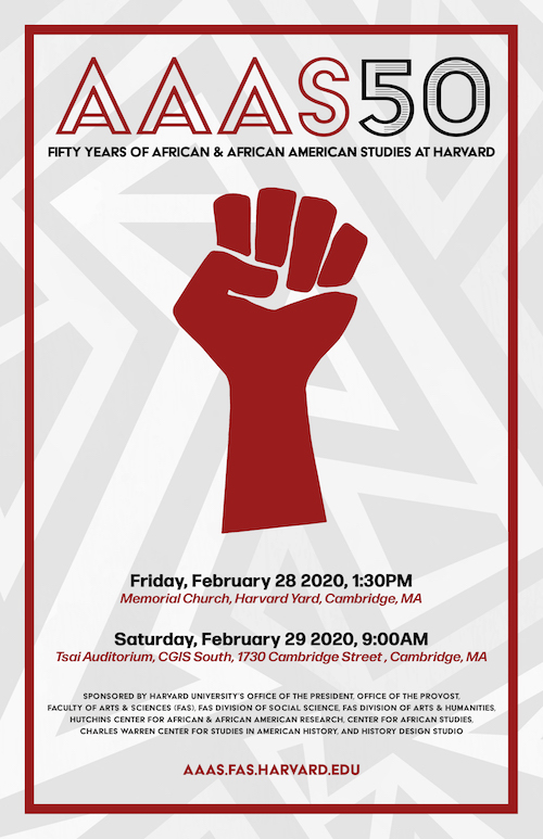 50 Years of African & African American Studies at Harvard | Department ...